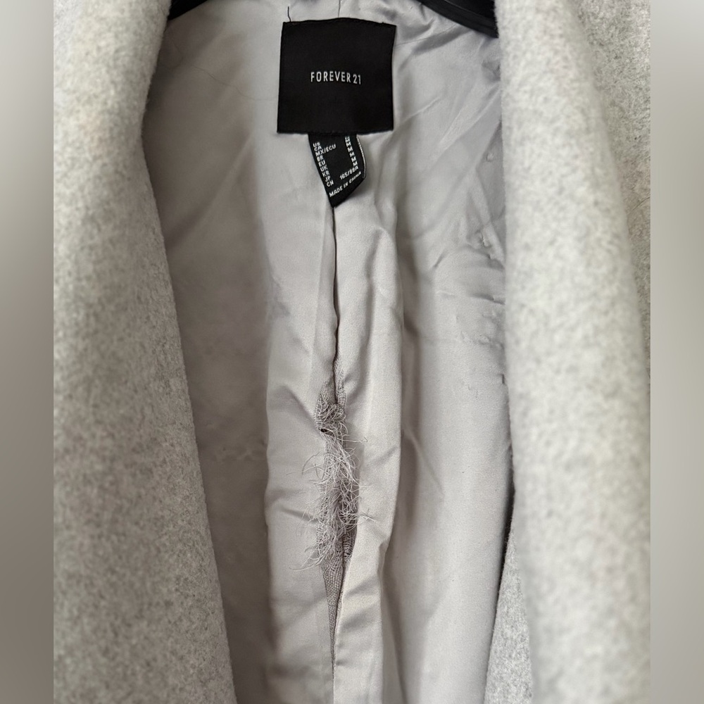 Forever 21 Light Gray Outerwear - image 5